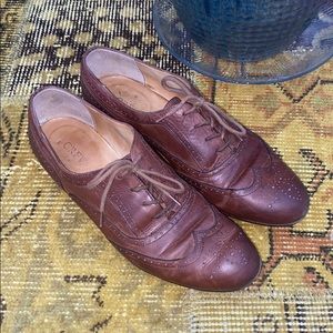 J.Crew Leather Brogues